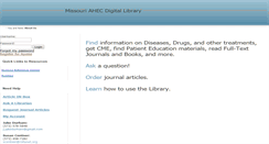 Desktop Screenshot of maheclibrary.org